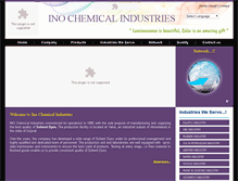 Tablet Screenshot of inochemical.com